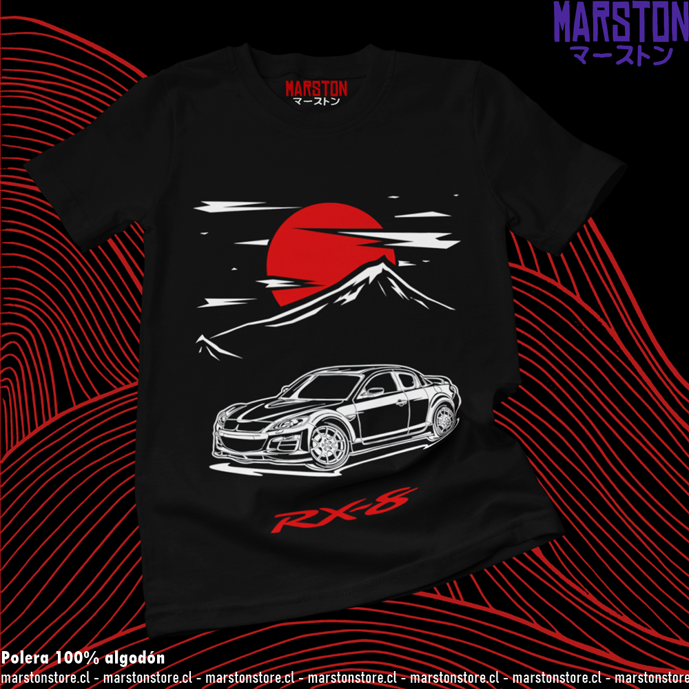 Polera negra de Initial D