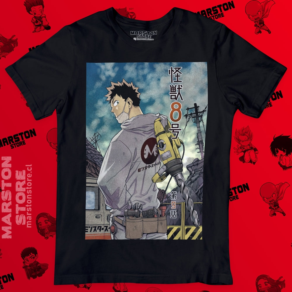 Polera negra de Kaiju No. 8