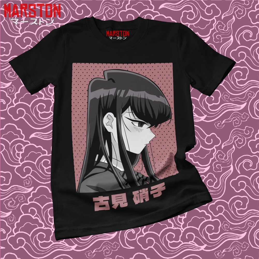 Polera negra de Komi-san wa Komyushou Desu (Komi Can't Communicate)