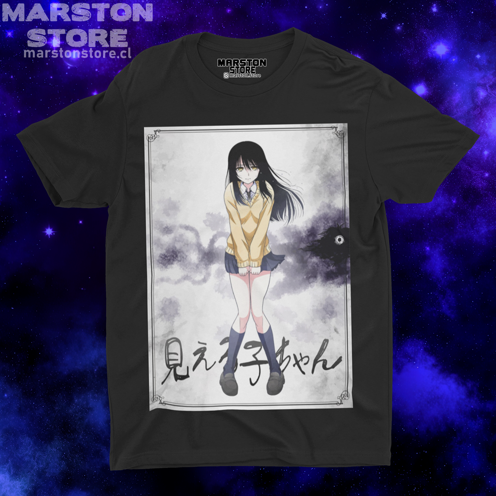 Polera negra de Mieruko-chan