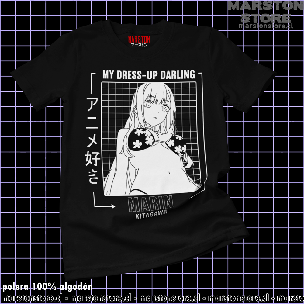 Polera negra de My Dress-Up Darling / Sono Bisque Doll con Marin Kitagawa