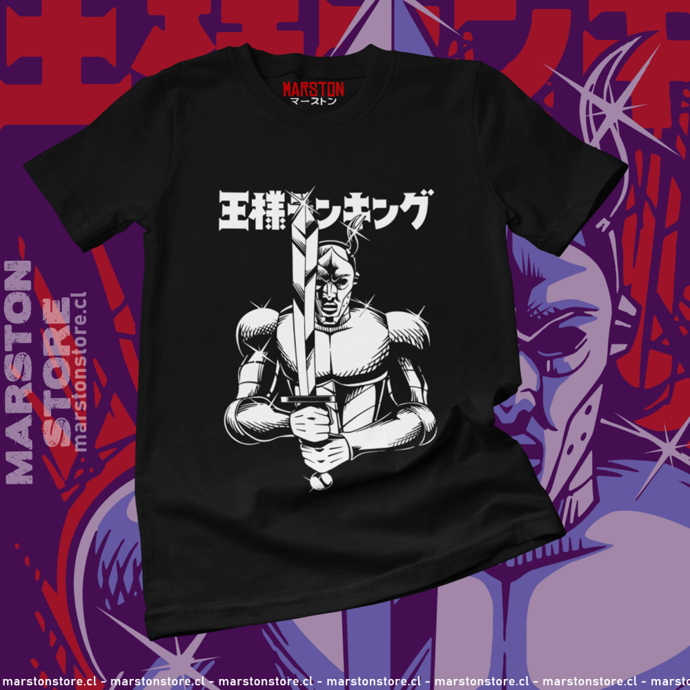 Polera negra de Ousama Ranking (Ranking of Kings) con Ouken