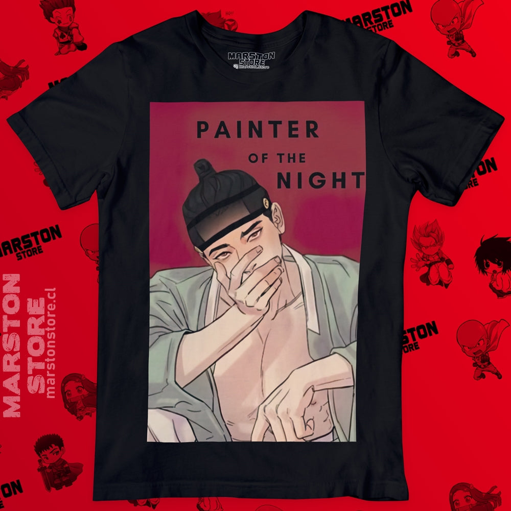 Polera negra de Pintor Nocturno