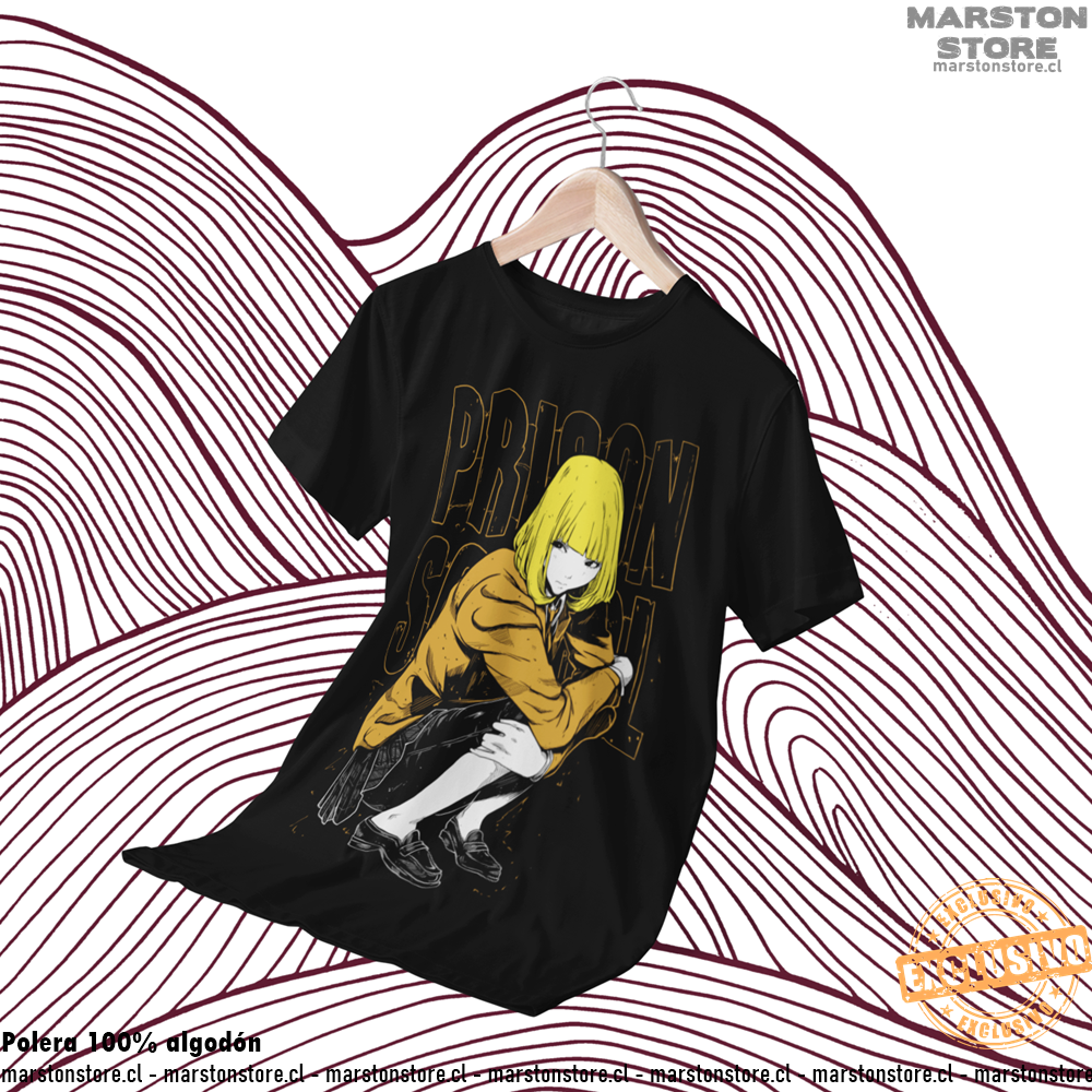 Polera negra de Prison School