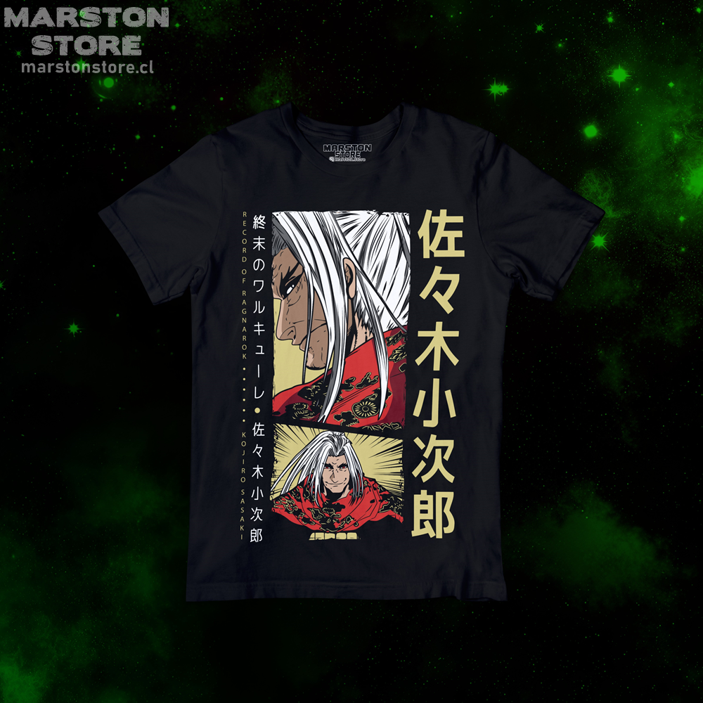 Polera negra de Record of Ragnarok