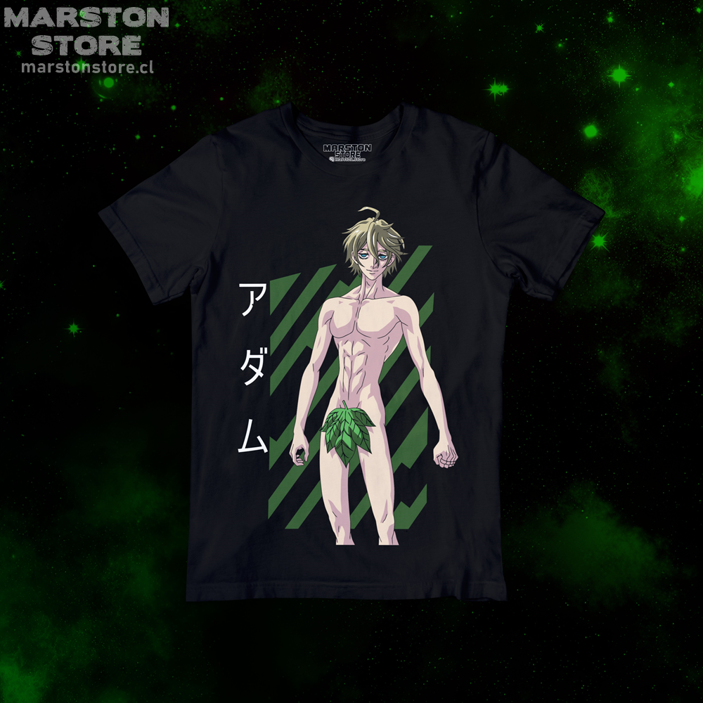 Polera negra de Record of Ragnarok