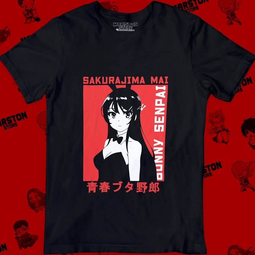 Polera negra de Seishun Buta Yarou / Bunny Girl Senpai