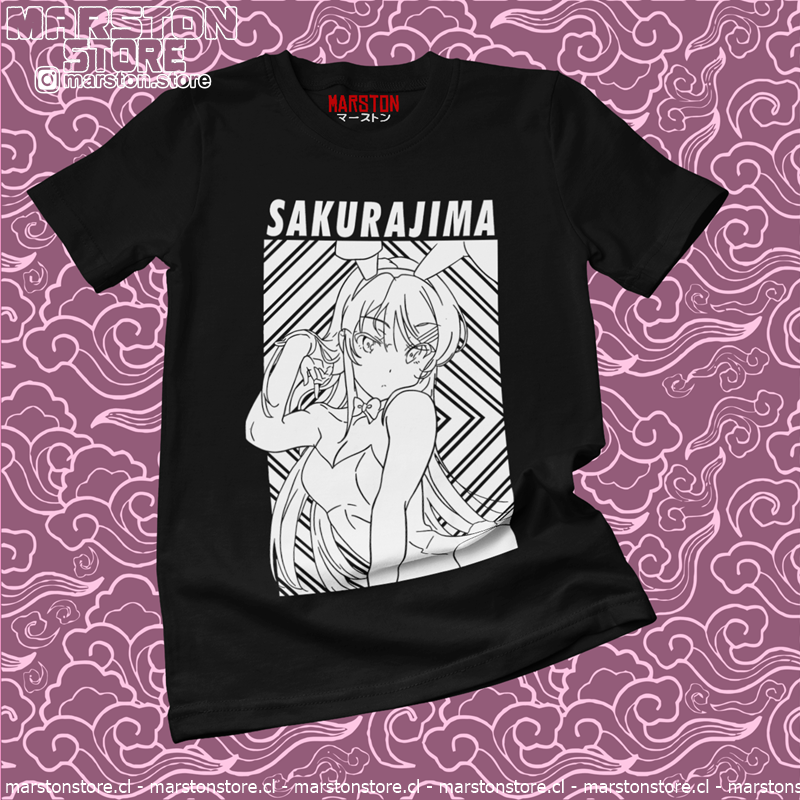 Polera negra de Seishun Buta Yarou (Rascal Does Not Dream of Bunny Girl Senpai)