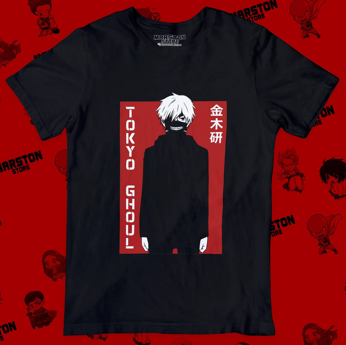 Polera negra de Tokyo Ghoul