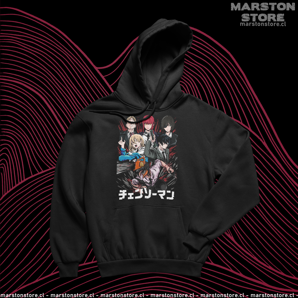 Polerón con diseño de Chainsaw Man