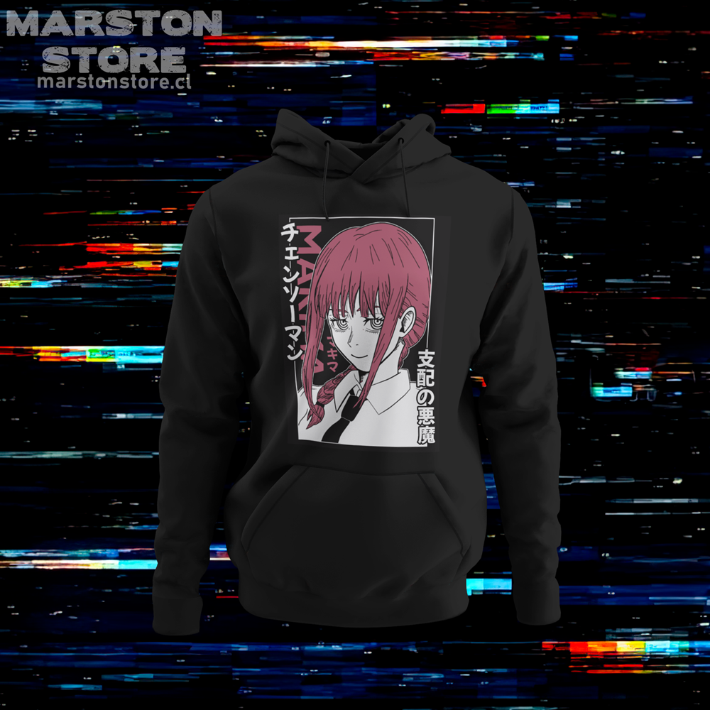 Polerón Chainsaw Man con diseño de Makima