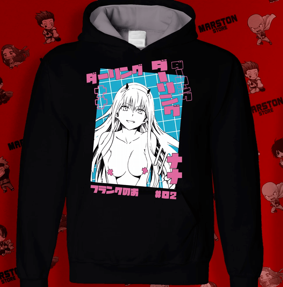 Polerón de Darling in the FranXX con Zero Two