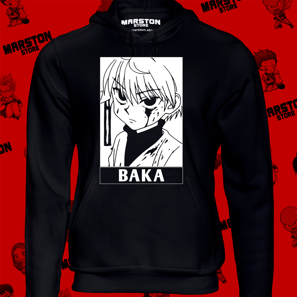 Polerón Hunter x Hunter con Killua Zoldyck estilo Baka