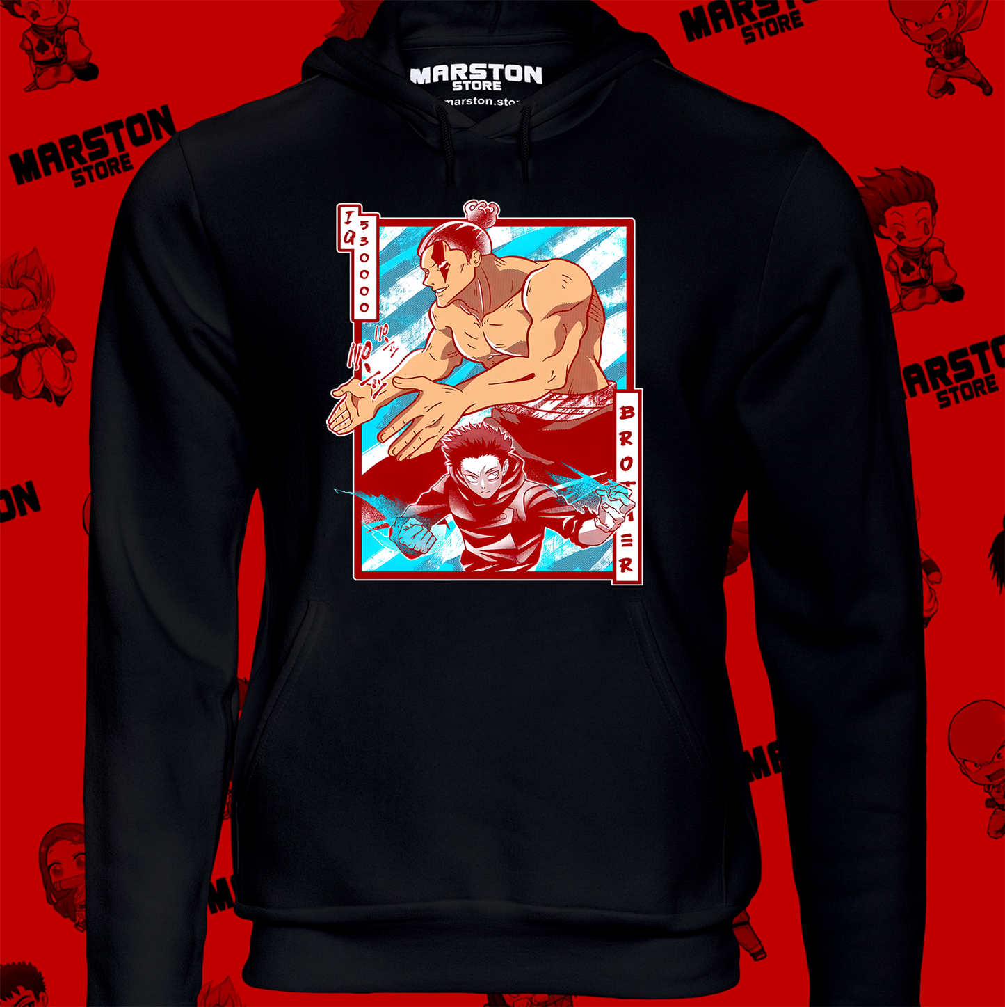 Polerón con diseño de Jujutsu Kaisen