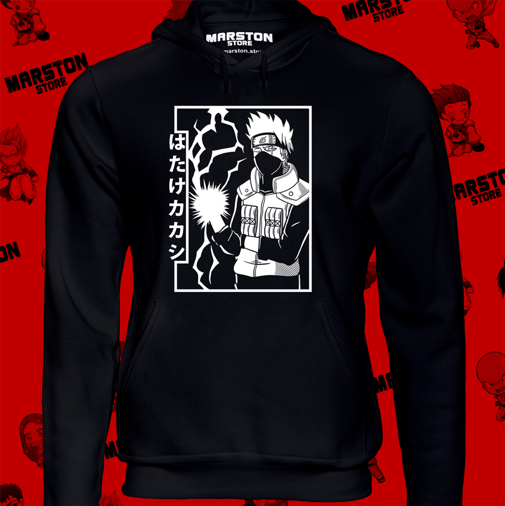 Polerón Naruto con diseño de Kakashi Hatake