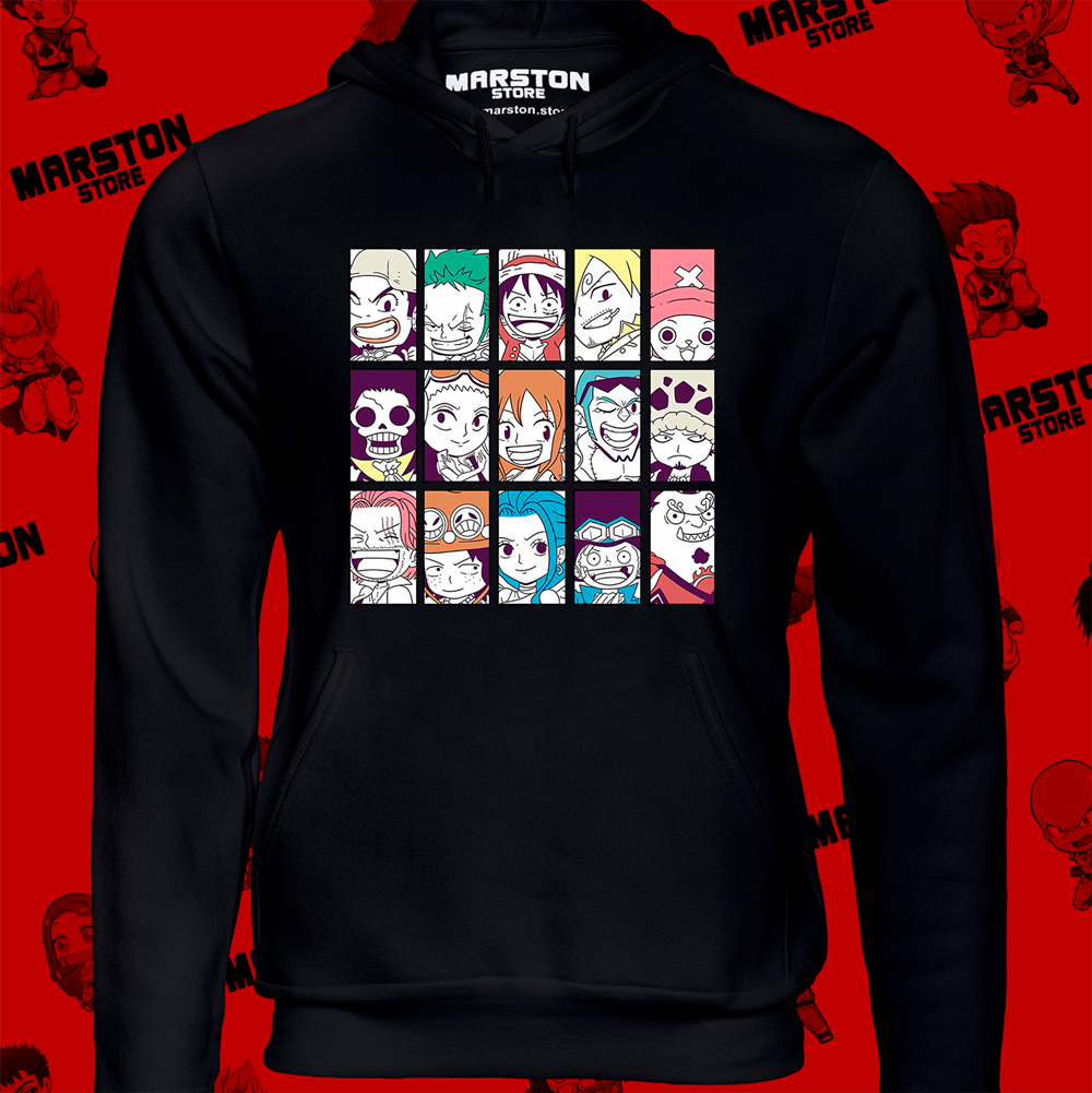 Polerón One Piece con diseño inspirado en el anime