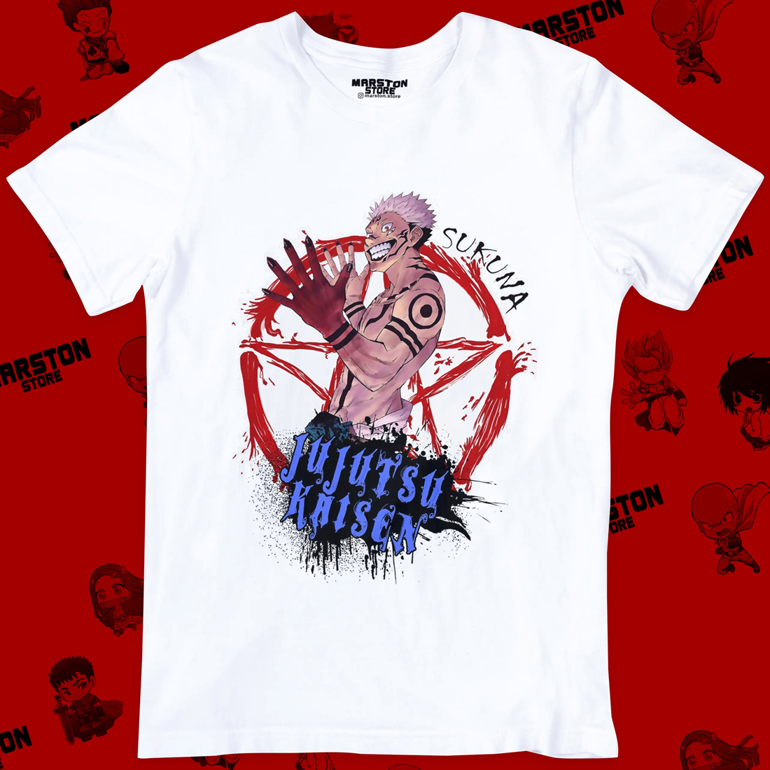 Polera Jujutsu Kaisen - Ryomen Sukuna