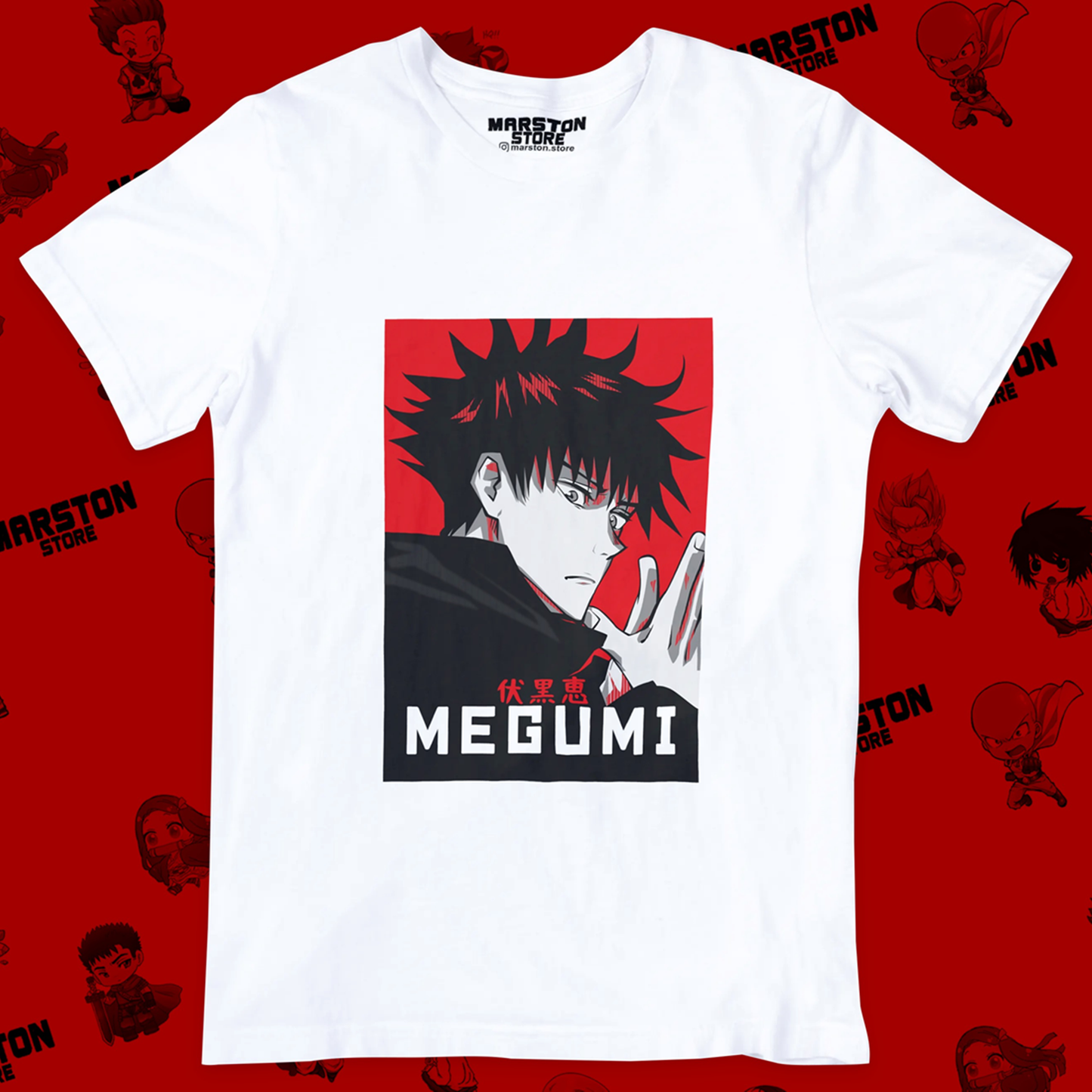 Polera Jujutsu Kaisen - Megumi Fushiguro