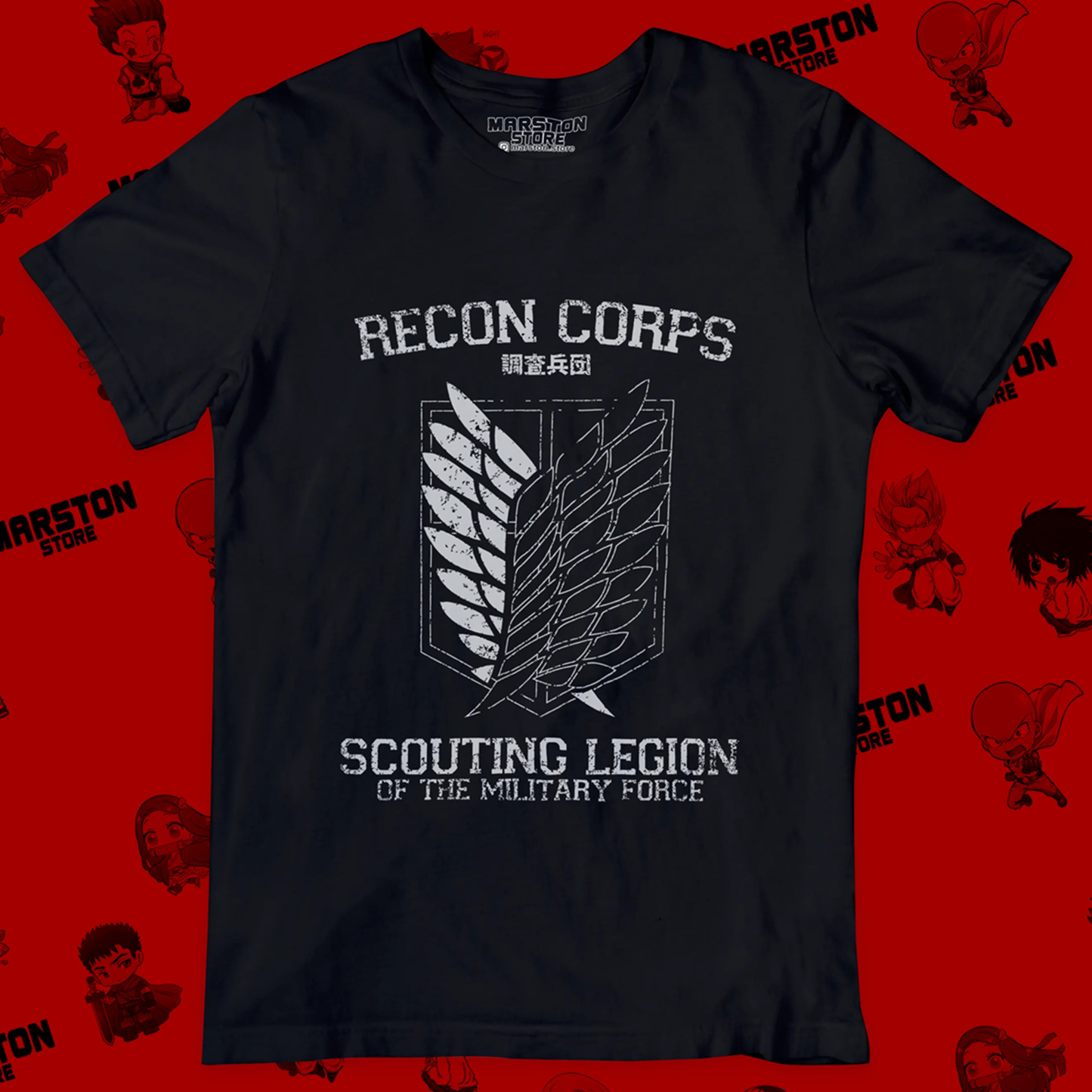 Polera Shingeki No Kyojin - Wings of freedom