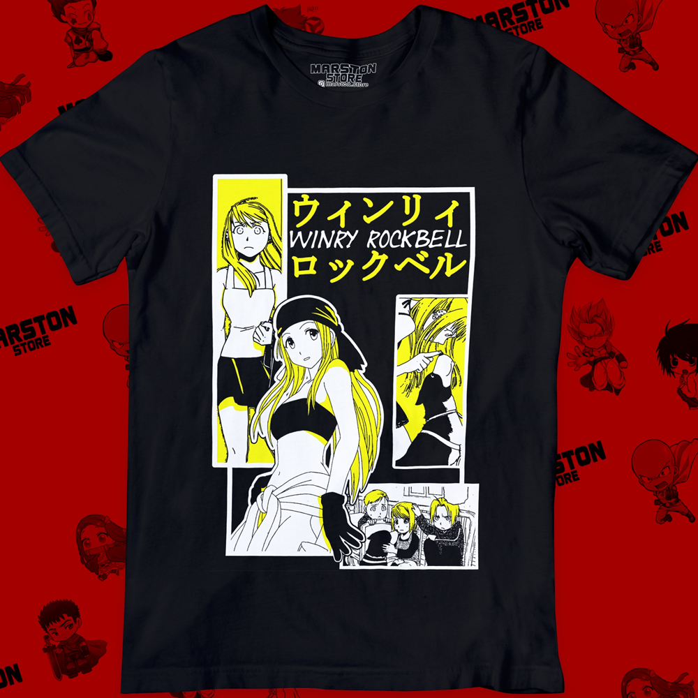 Polera Fullmetal Alchemist - Winry (#ak0)