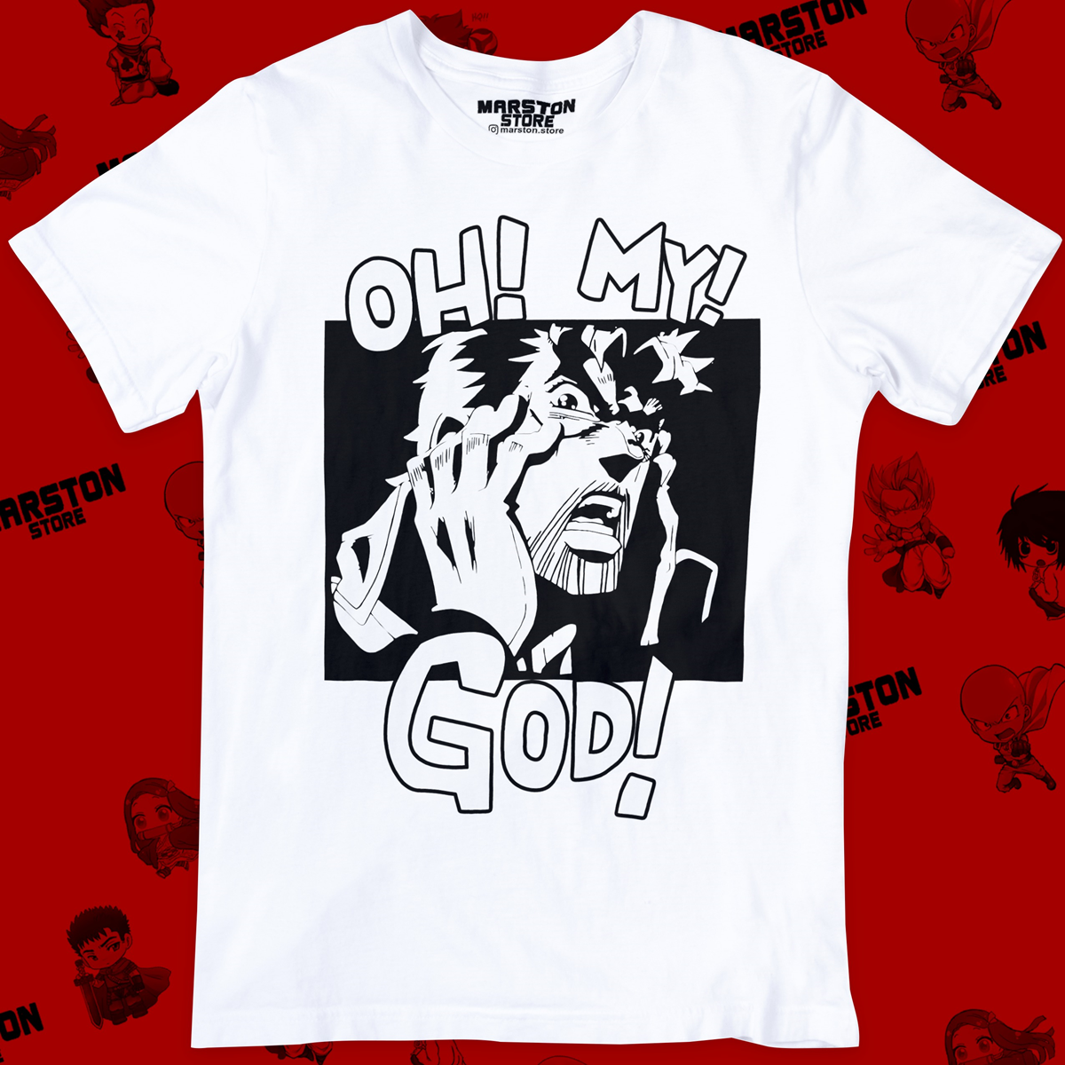 Polera Jojo’s Bizarre Adventure - Joseph Joestar