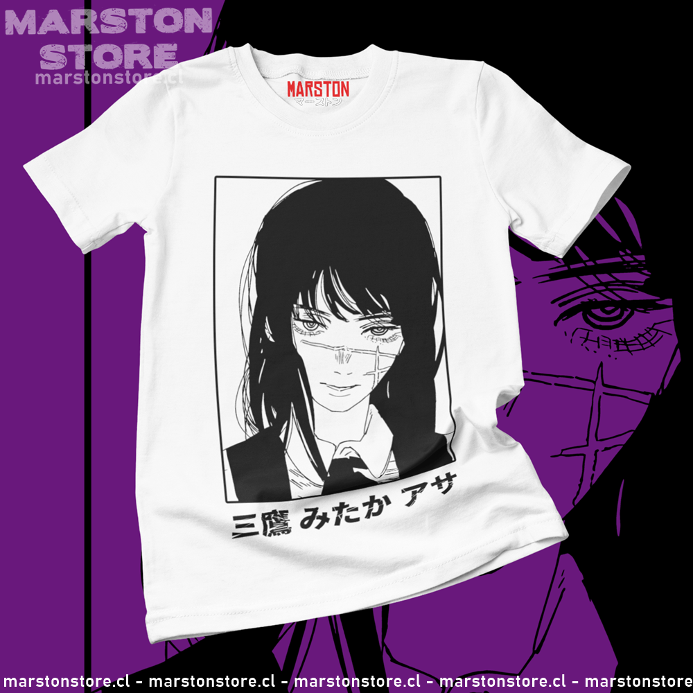Polera Chainsaw Man - Asa Mitaka