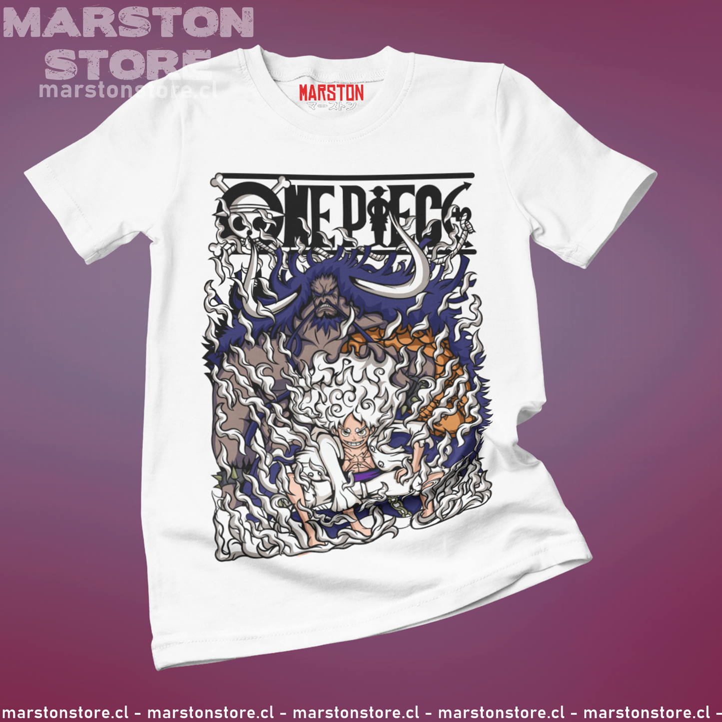 Polera One Piece Gear 5 - Monkey D. Luffy - Kaido