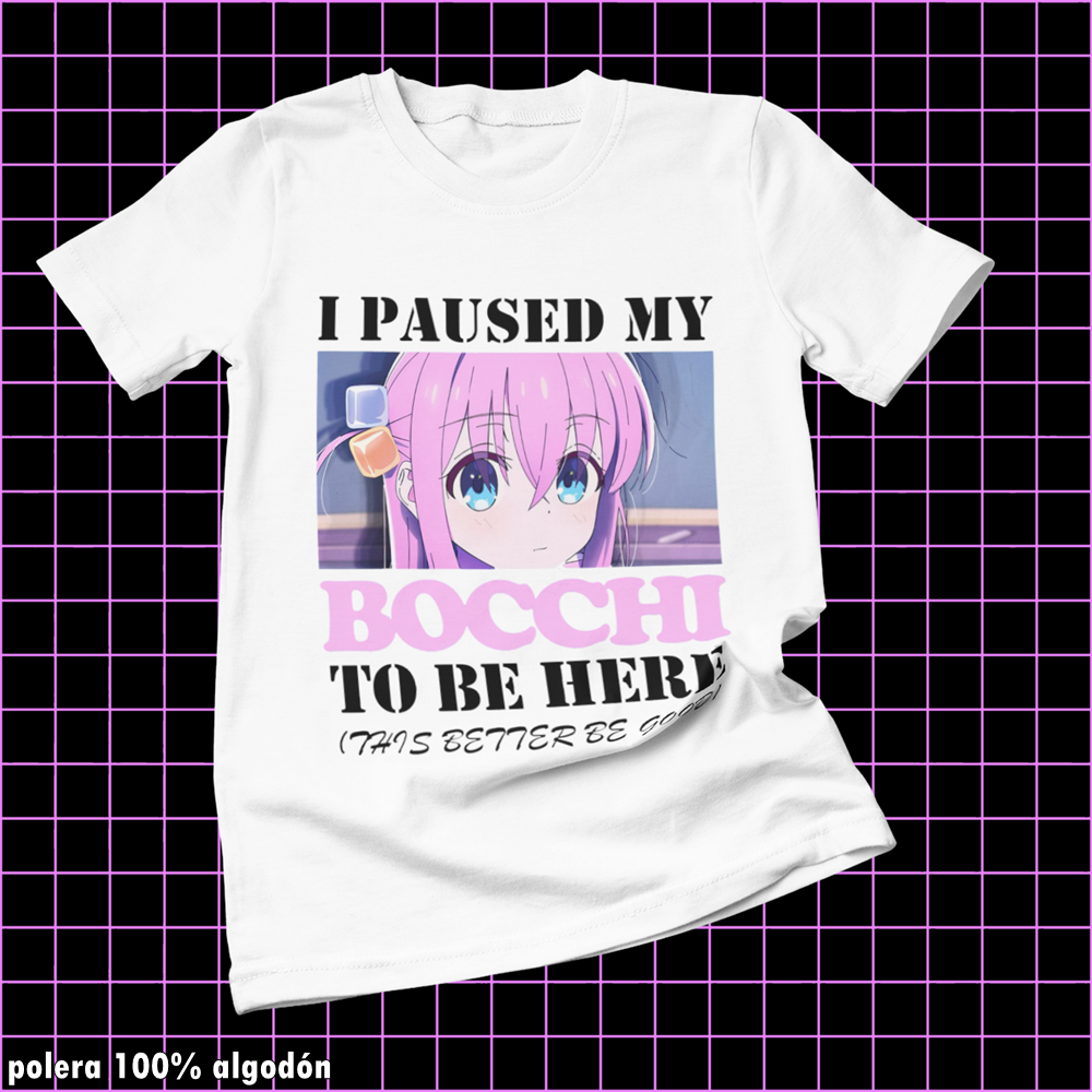 Polera Bocchi the Rock! - Hitori Gotoh