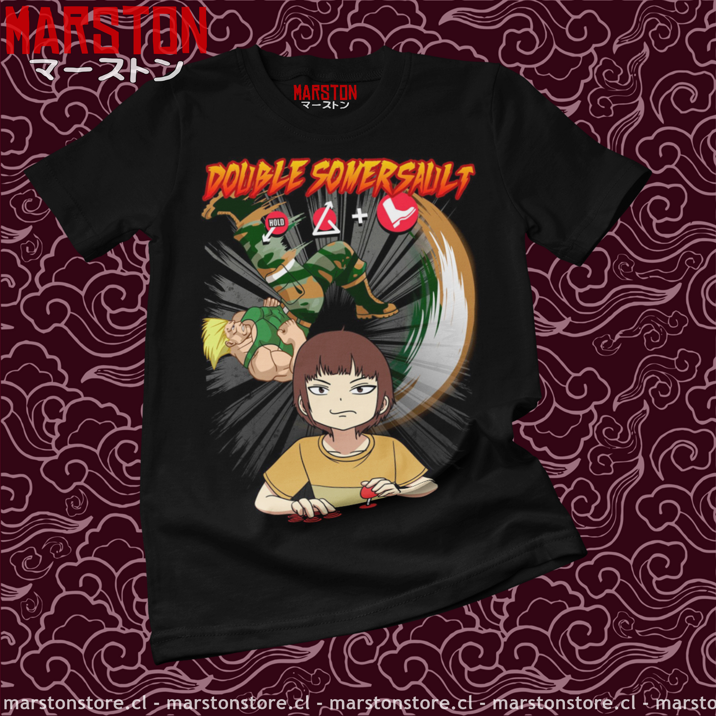 Polera High Score Girl - Yaguchi Haruo - Guile
