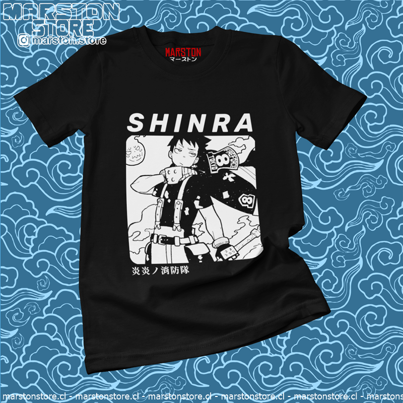 Polera Fire Force - Shinra