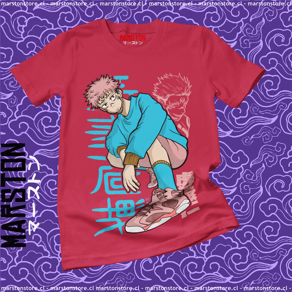 Polera Jujutsu Kaisen - Yuji Itadori