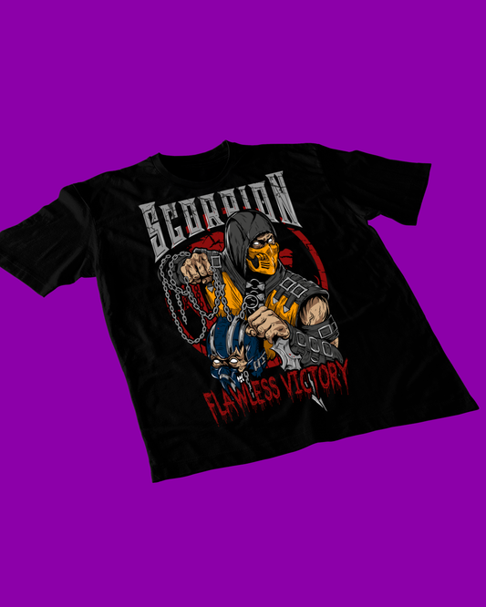 Polera Mortal Kombat - Scorpion