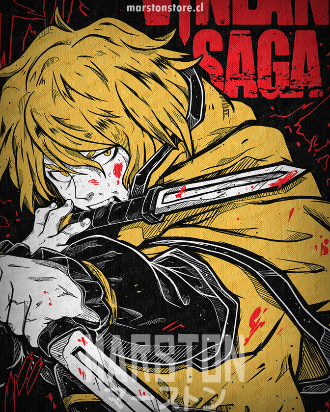 Polera Vinland Saga - Thorfinn