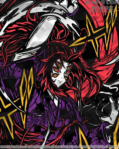 Polera Kimetsu no Yaiba - Kokushibo