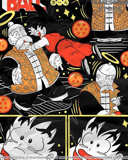 Polera Dragon Ball - Gokú - Abuelo Gohan