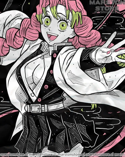 Polera Kimetsu no Yaiba - Mitsuri Kanroji