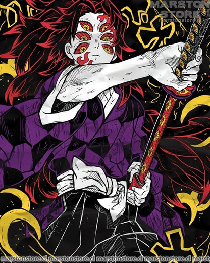 Polera Kimetsu no Yaiba - Kokushibo
