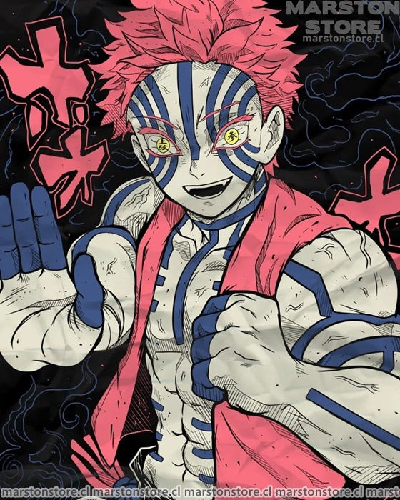 Polera Kimetsu no Yaiba - Akaza