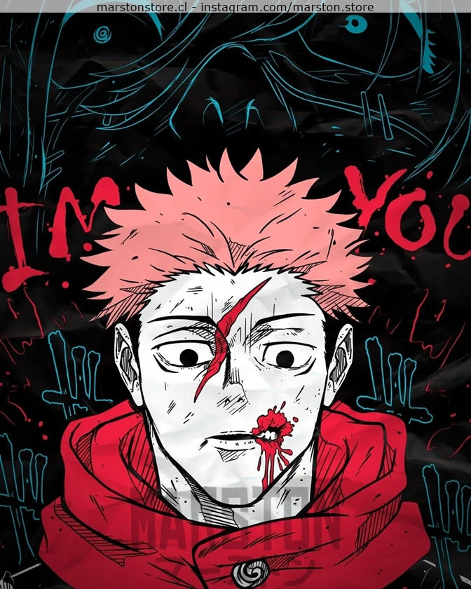 Polera Jujutsu Kaisen - Yuji Itadori - Mahito