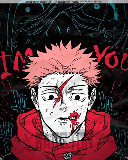 Polera Jujutsu Kaisen - Yuji Itadori - Mahito