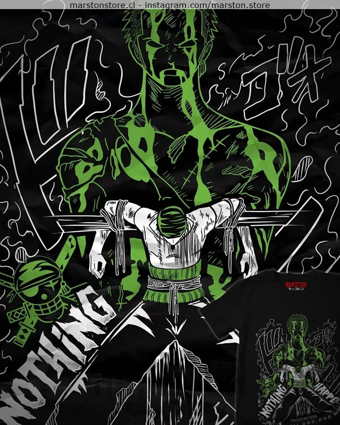 Polera One Piece - Zoro Roronoa (constantine2454)