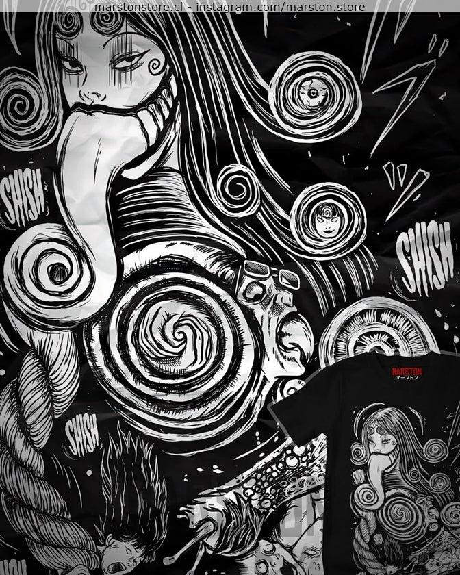 Polera Junji Ito - Uzumaki