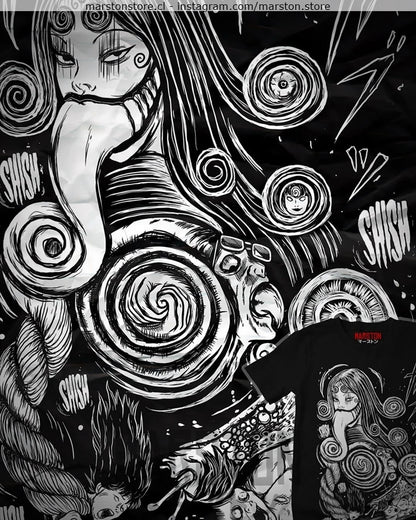 Polera Junji Ito - Uzumaki