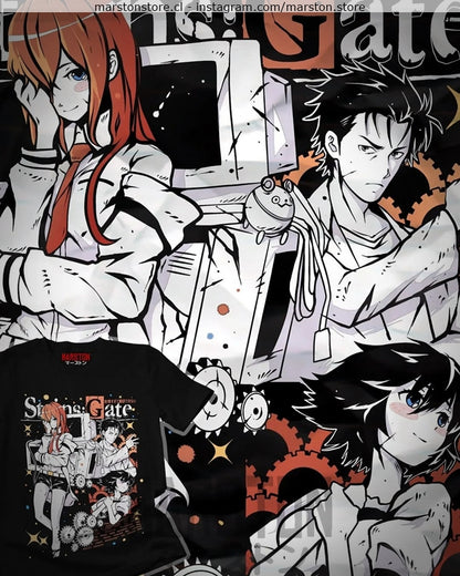 Polerón Steins:Gate - Kurisu - Rintaro - Mayuri