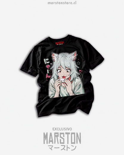 Polera Chainsmoker Cat - OFERTA TALLA 2XL (con detalle)