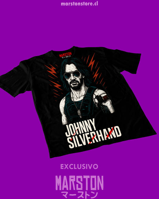 Polera Cyberpunk 2077 - Johnny Silverhand