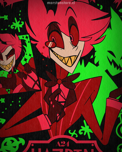 Polera Hazbin Hotel - Alastor (#ak0)