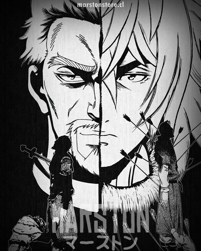Polera Vinland Saga - Thorfinn - Askeladd
