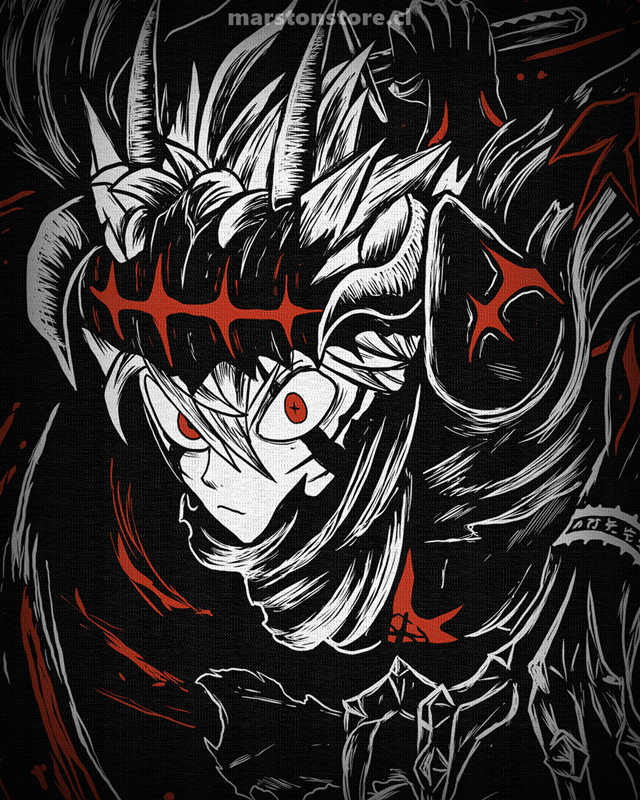 Polera Black Clover - Asta