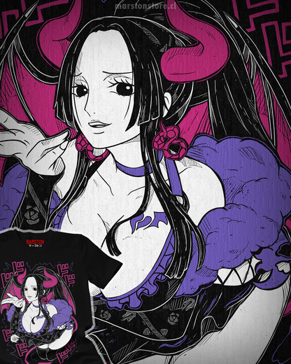 Polera One Piece - Boa Hancock Halloween